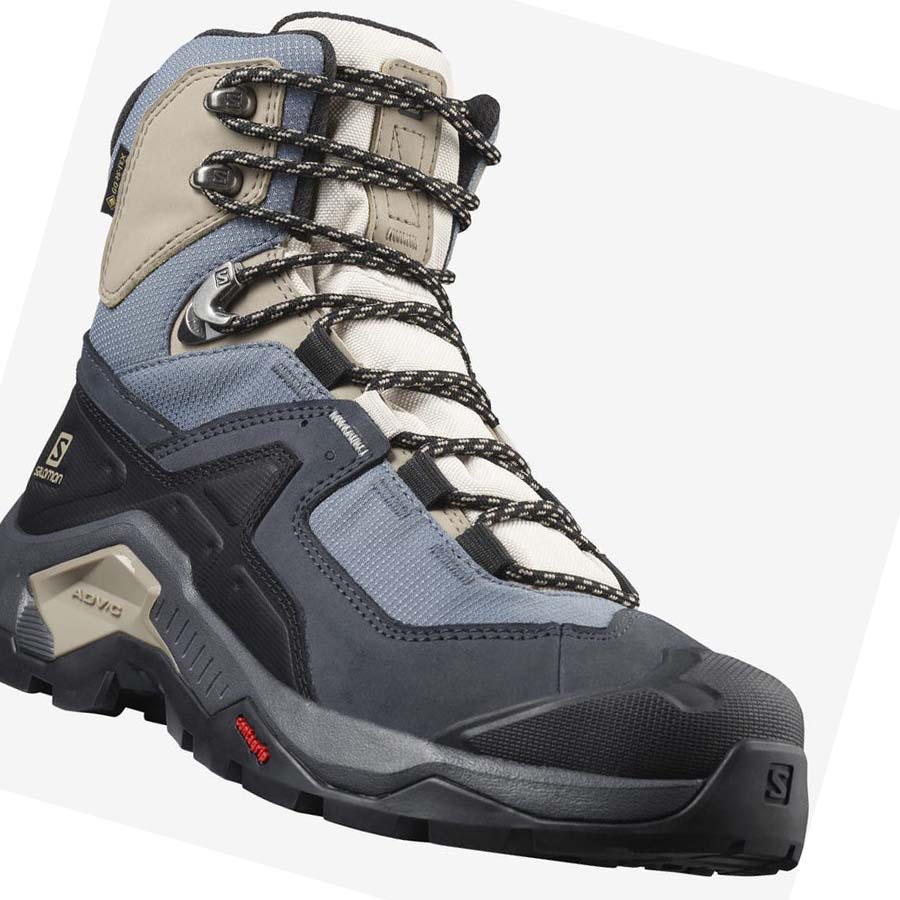 Salomon WoQUEST ELEMENT GORE-TEX Kadın Yürüyüş Ayakkabısı Siyah | TR 2784MQZ